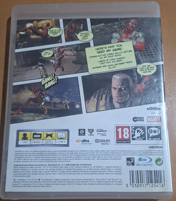Deadpool PlayStation 3