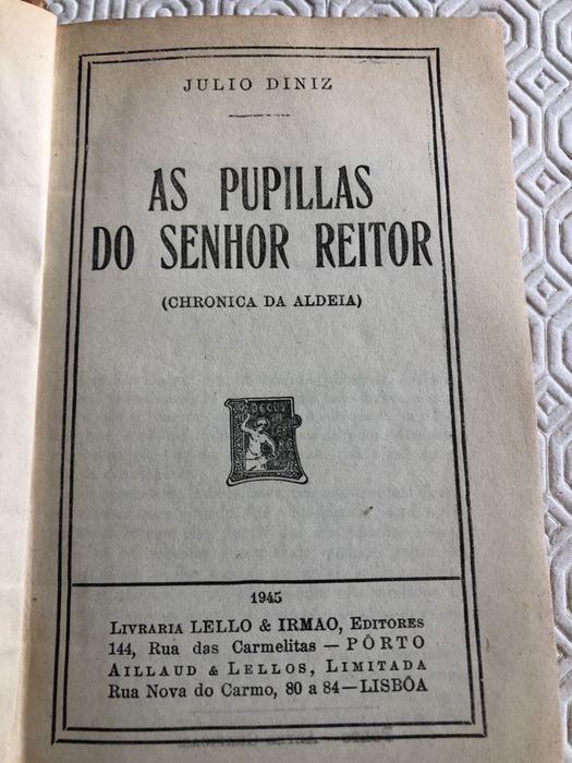 Obras de Júlio Diniz