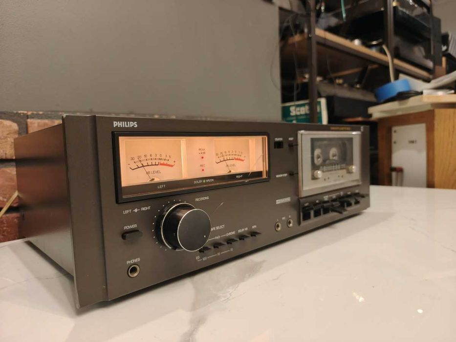 PHILIPS N5430 ! Porządny magnetofon kasetowy