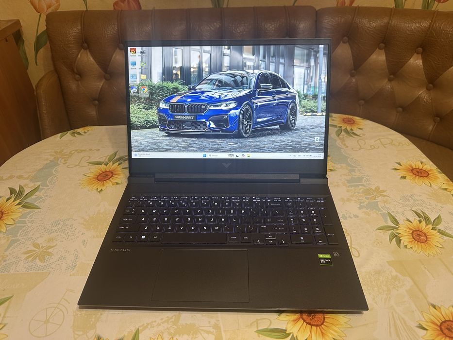Топовий ігровий ноут HP Victus 16 (Ryzen 5 6ядер, GTX 1650 4GB)