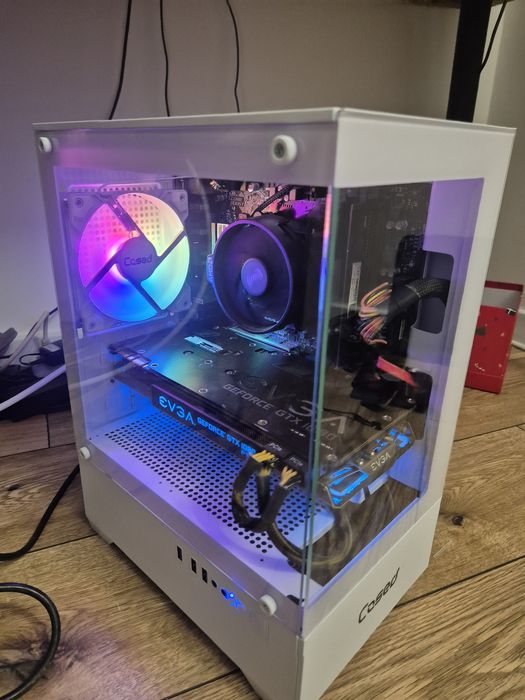 Komputer PC GTX 1080 Ryzen 5 16GB RAM. MSI seria PRO RGB. Nowa obudowa