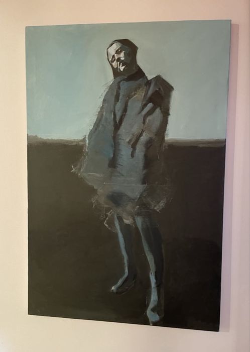 Obraz olejny na płótnie 90x60 cm kobieta