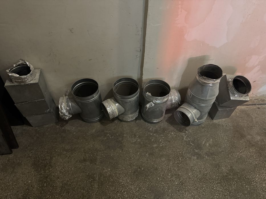 Ветяжні труби на витяжку