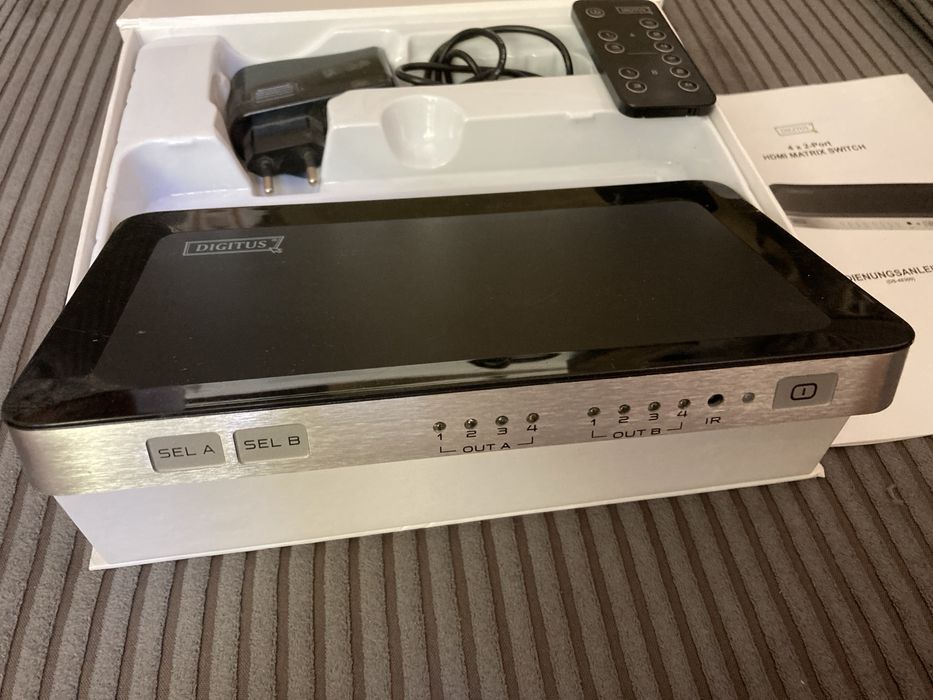 hdmi matrix switch 4x2 port