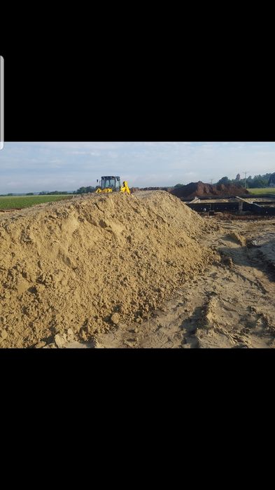 Piasek zasypkowy do kanalizacji, fundamentów / transport