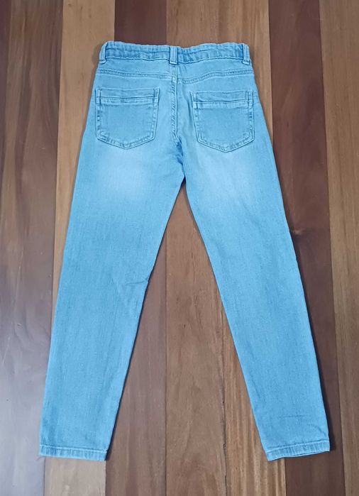 3 Calças de ganga para criança - 7/8 anos