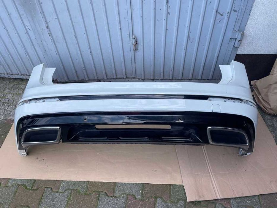 Обрамление глушителя Tiguan 18- тигуан хром никель накладка выхлопа