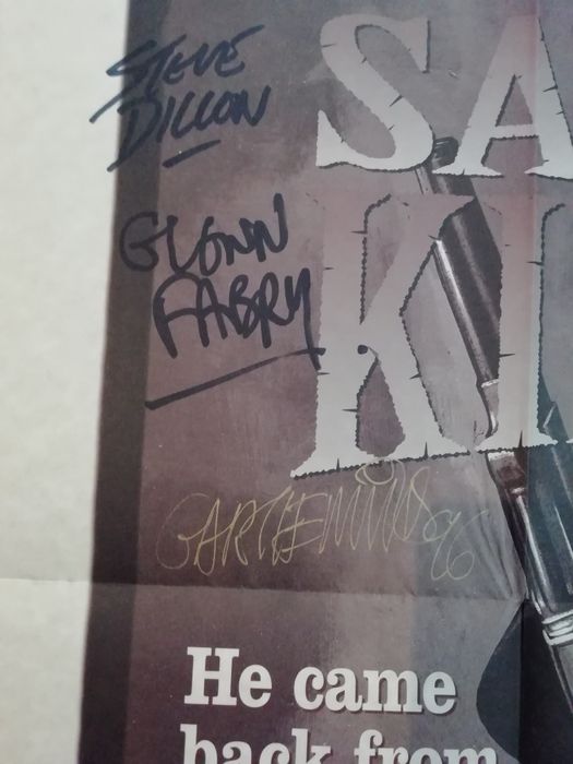 BD Poster promocional Saint of Killers, ano 1996.. Assinado pelos aut