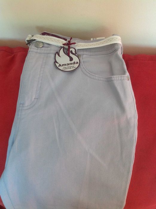 Nowe jeansowe rybaczki capri Gloria Vanderbilt rozm. S