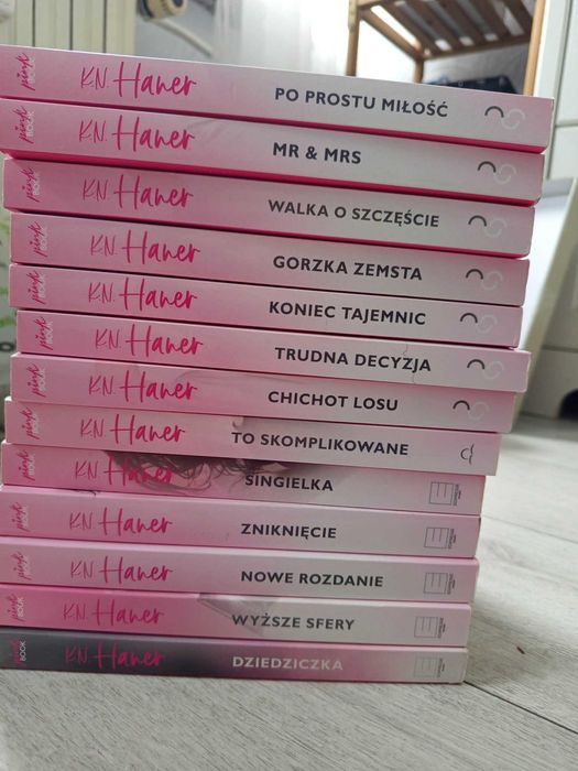 13-ście książek z cyklu efekt Erica - cała saga