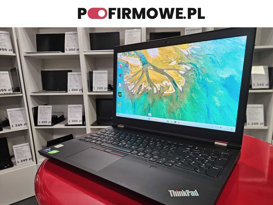 Mocny Lenovo ThinkPad T15 G2 15" 4K i9 64GB 1TB RTX 3080 16GB FV23% GW