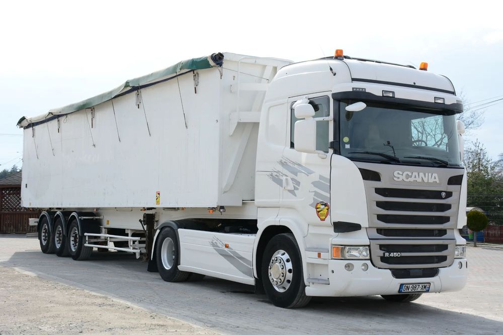 Benalu 65 m3 / aluminiowa / waga 7,6 t / SAF / z Francji  Benalu / 65 m3 / aluminiowa / waga 7,6 t / SAF / z Francji