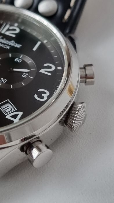 Zegarek Adriatica Fly Back Swiss Made  Model 8267.G10.7 Idealny stan. 100% Sprawny.