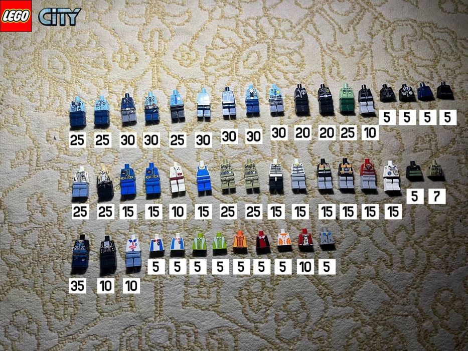 LEGO Minifigures || Части к ЛЕГО минифигуркам