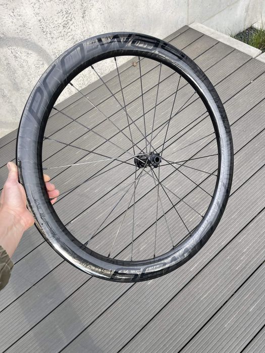 Koła carbon szosowe PRO-WAY TITANIUM 50mm MARBLE 1395g