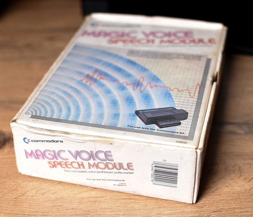 Commodore 64 Magic Voice Speech Module OVP
