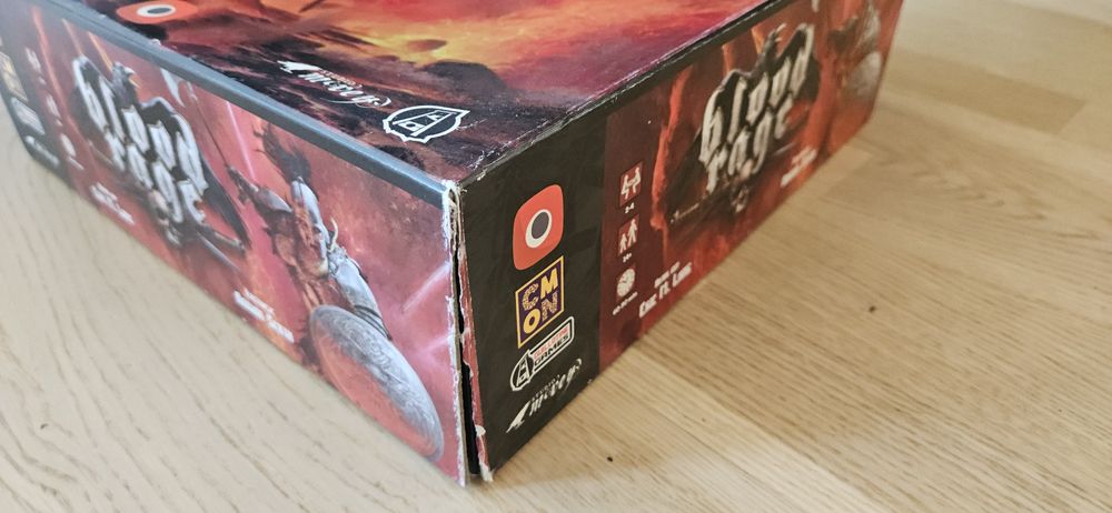 Gra Blood Rage pomalowane figurki komplet wersja PL