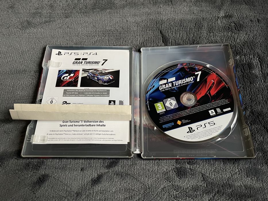 Gran turismo 7 25th anniversary steelbook ps5