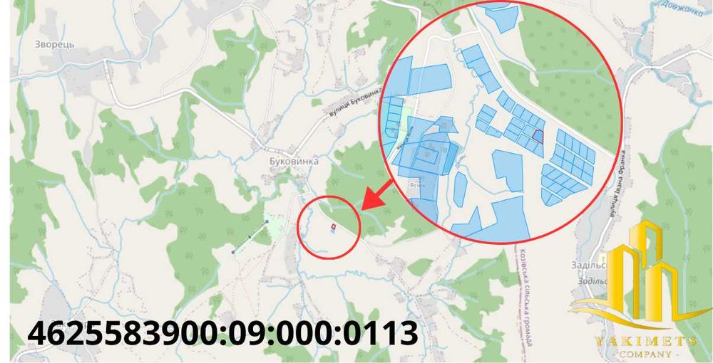 Продаж земельної ділянки 17.81 сот., Буковинка, Львівська обл.