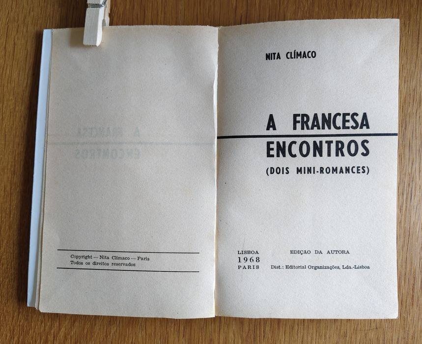 A francesa + Encontros, dois mini-romances de Nita Clímaco