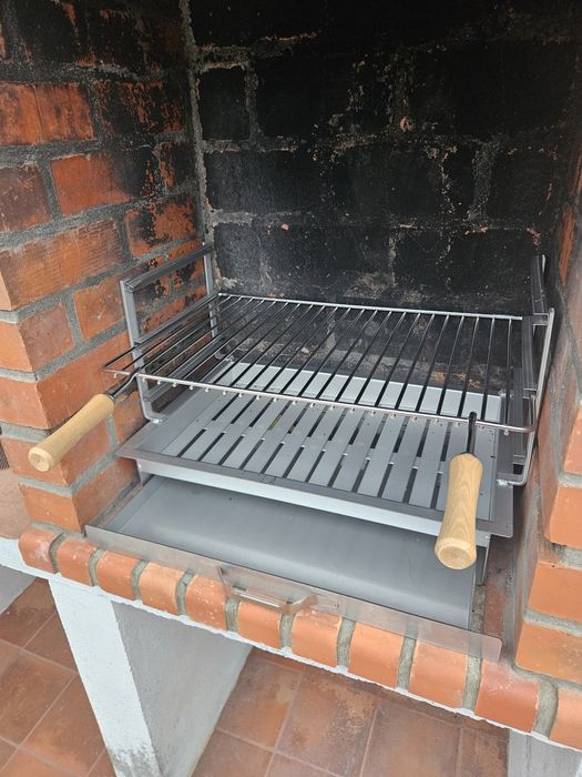 Churrasqueira Inox 60x40 Nova