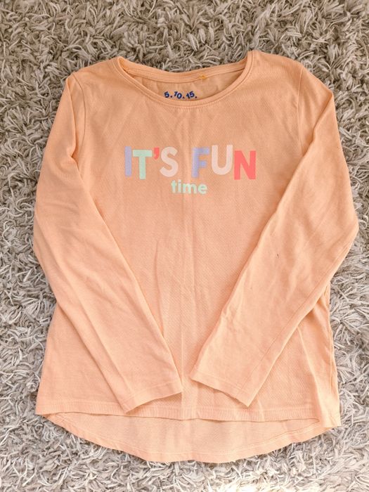 Dziecięca koszulka trykotowa z długim rękawem: 5.10.15.KIDS rozm.128 p