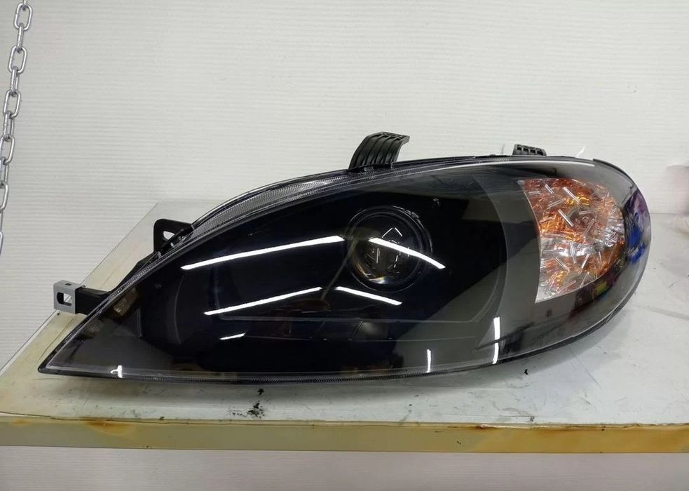 Новые фары с линзами Chevrolet Lacetti (шевроле лачетти хетчбек)