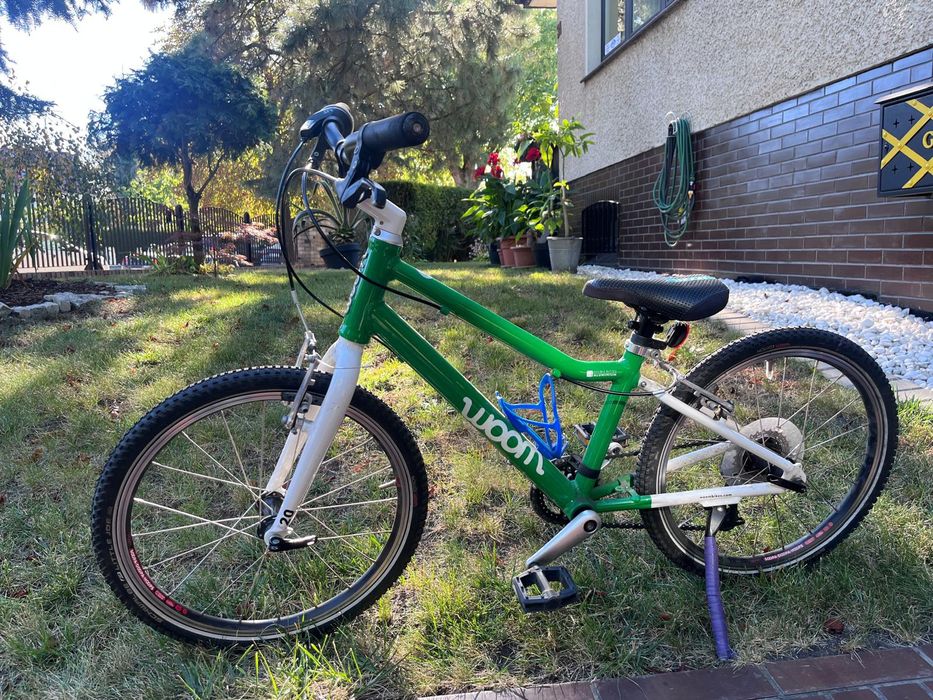Kup już na wiosnę ! Rower woom 4 po 1 dziecku - zachęcam jazdę na prób