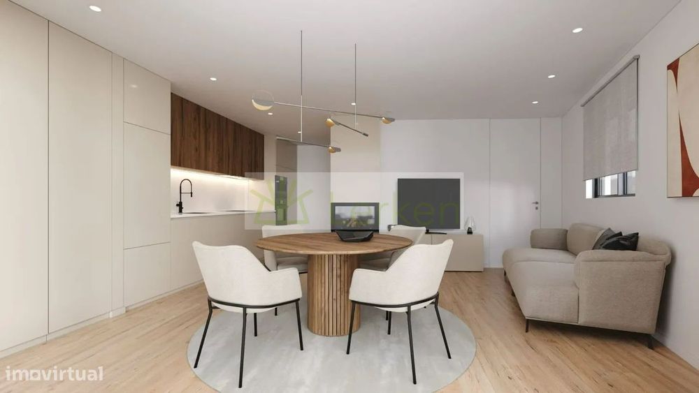 Moradia T2 Gaveto | Condomínio fechado com jardim | Braga (Lamas)