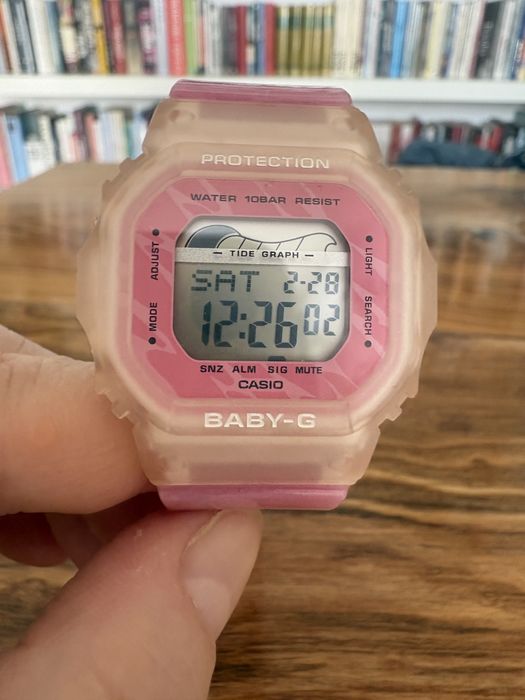 Casio Baby-G BLX-560 G-LIDE | Półprzezroczysty Różowy