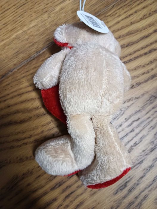 Ursinho novo peluche São Valentim tamanho 18cm