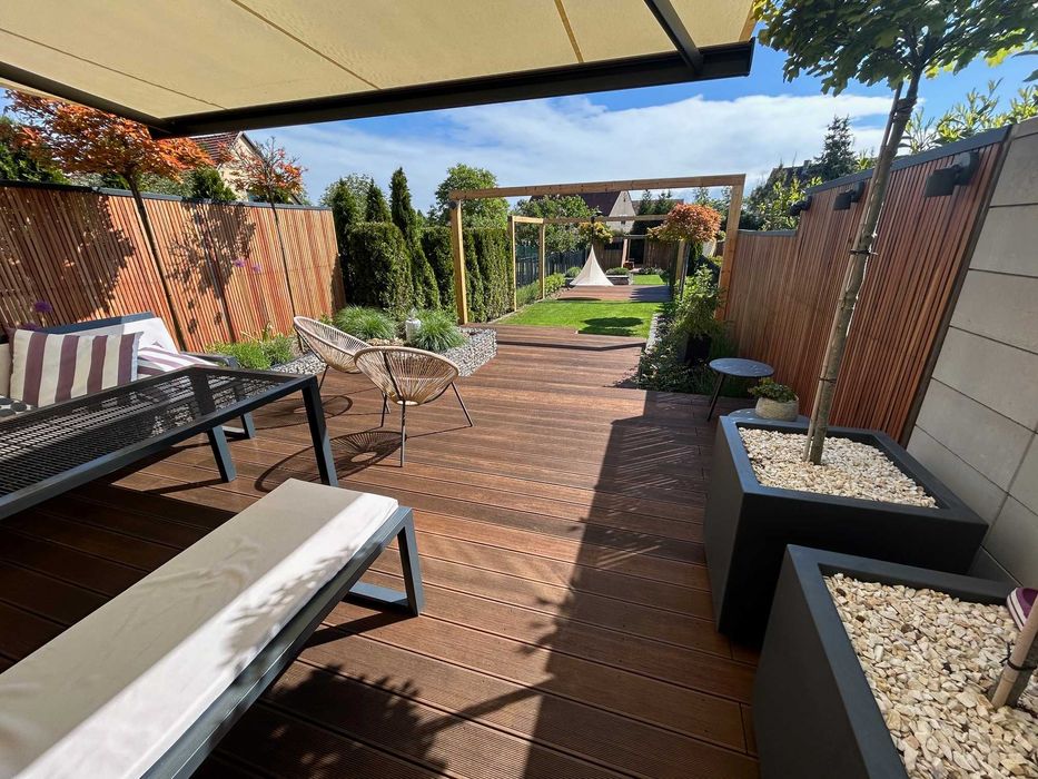 tarasy drewniane i kompozytowe, zadaszenia tarasu,