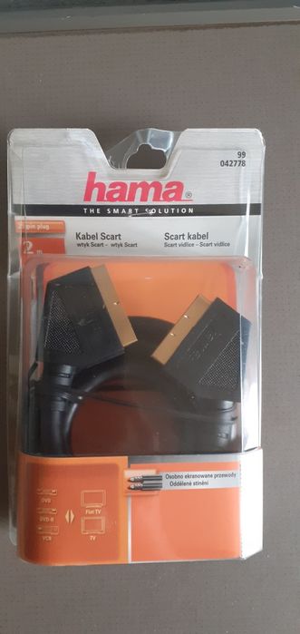 Kabel Hama scart 2 m