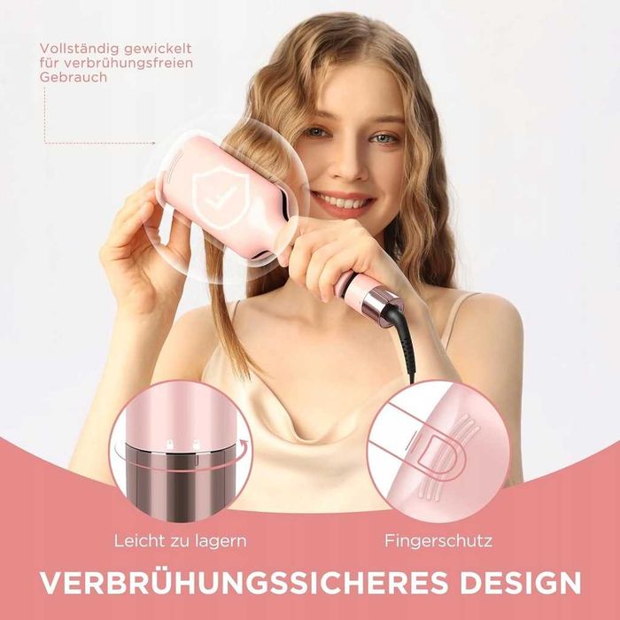 Lokówka 32mm PARWIN PRO BEAUTY 4 temperatury szybka PO ZWROCIE