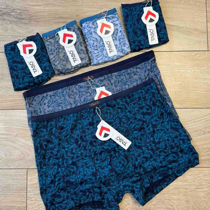 Мужские трусы боксеры TASO бамбук, хлопок, модал