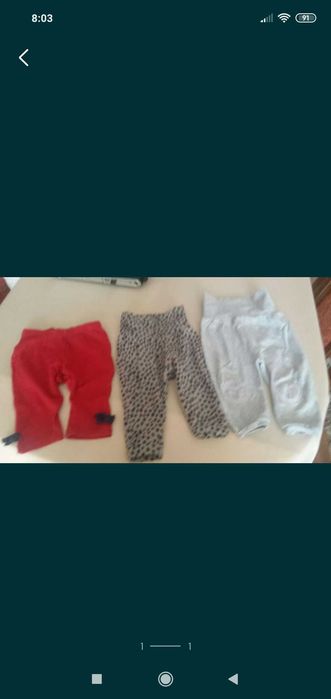 Getry, spodnie, 3-6miesiecy