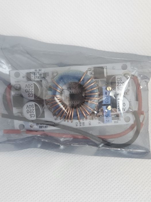 Przetwornica podwyższająca DC-DC 10A 8–48V → 12–50V | NOWA