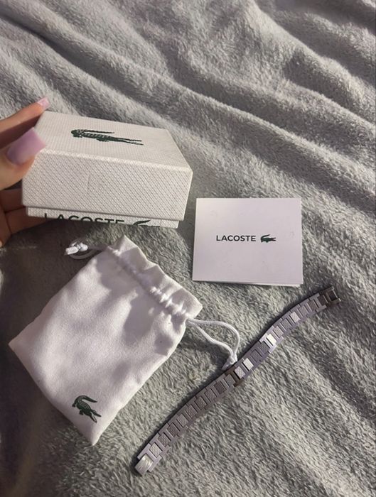 Bransoletka Lacoste Meska  Nowa