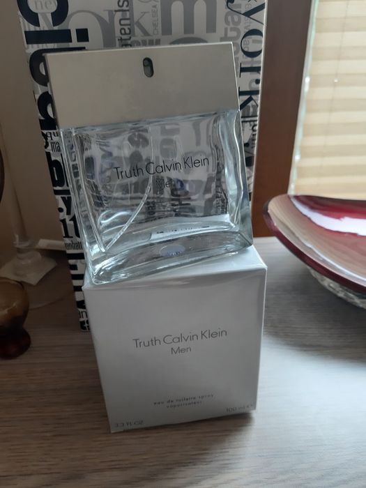 Truth calvin Klein men flakon butelka pudełko woda toaletowa kolekcja