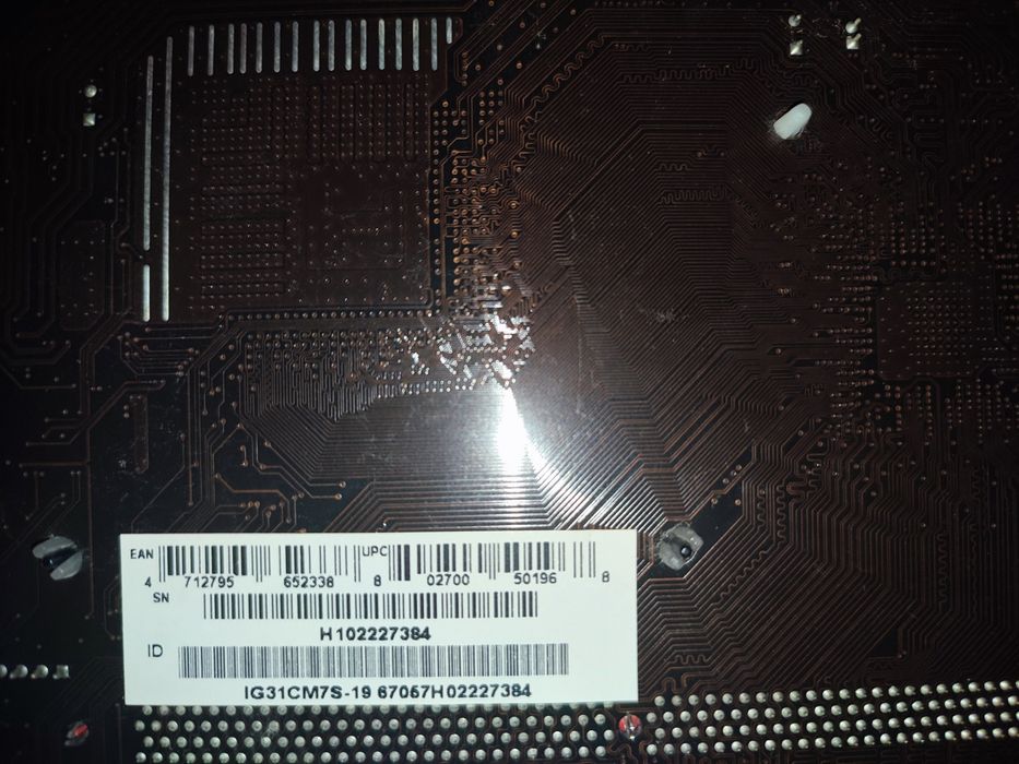 Материнська плата BiostarG41D3+, процесор intel core 2duo