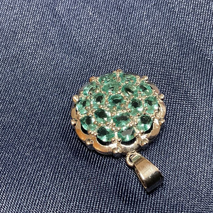 Pendente prata 925 medidas de 3 cm