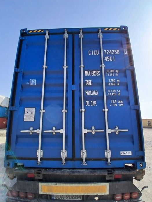 Kontener Morski 40HC – Po Jednej Trasie 12m