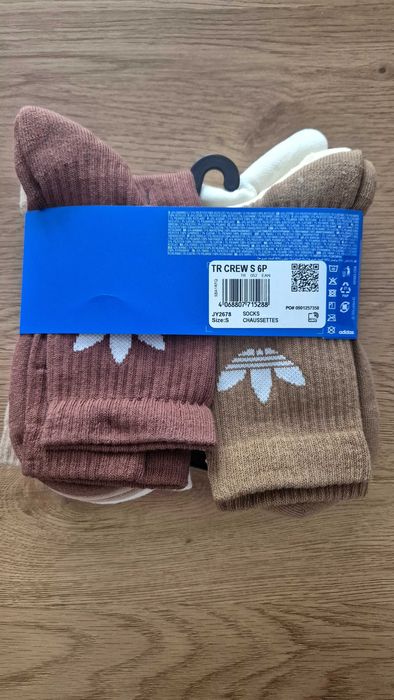 Zestaw nowych skarpet Adidas 6 par
