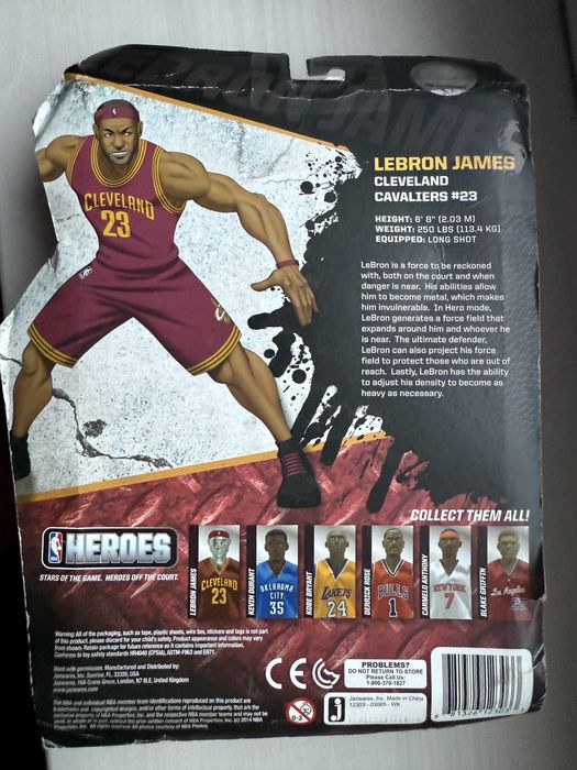 Продам фігурку/статуетку баскетболіст NBA James LeBron