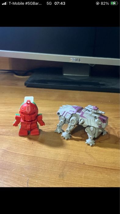 2 stare zabawki z McDonalds Happy Meal:stan idealny