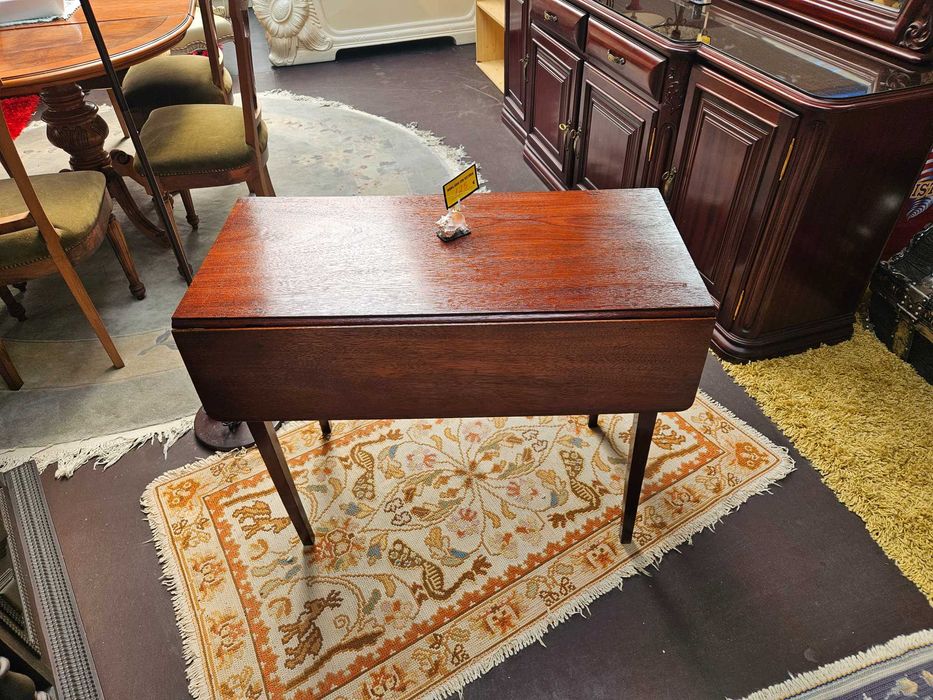 Mesa antiga - Restaurada - extensível - Estilo Holandês
