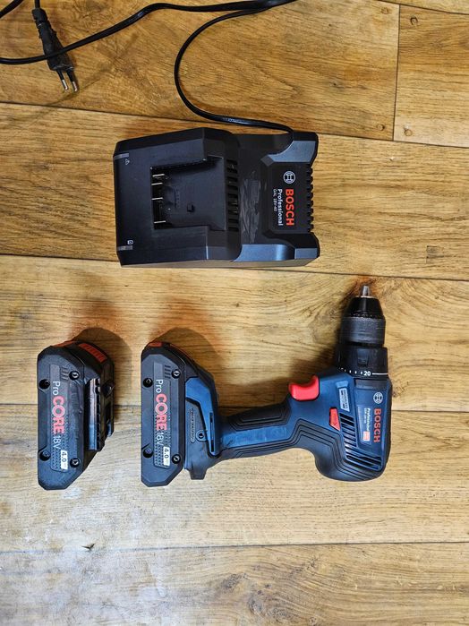 Wkrętarka aku BOSCH GSR18V-55 / 2x 4.0 Ah 2021 rok