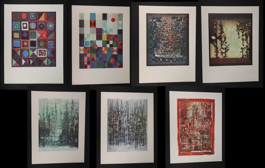 Manuel Cargaleiro - Litografias, cada