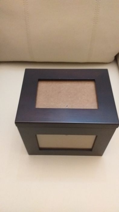 Caixa madeira arrumação fofos