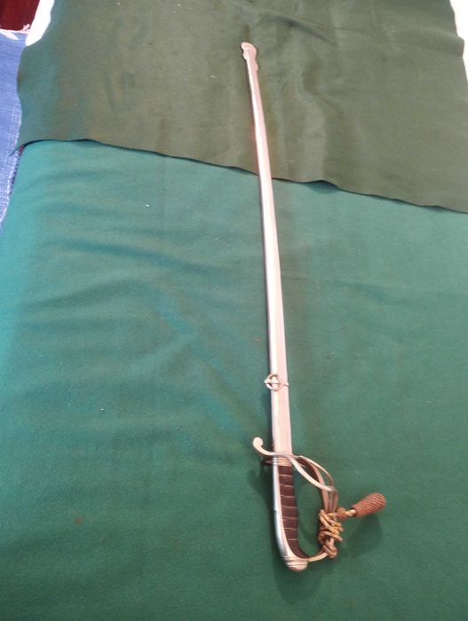 Espada  de infantaria portuguêsa2, meados do século XIX